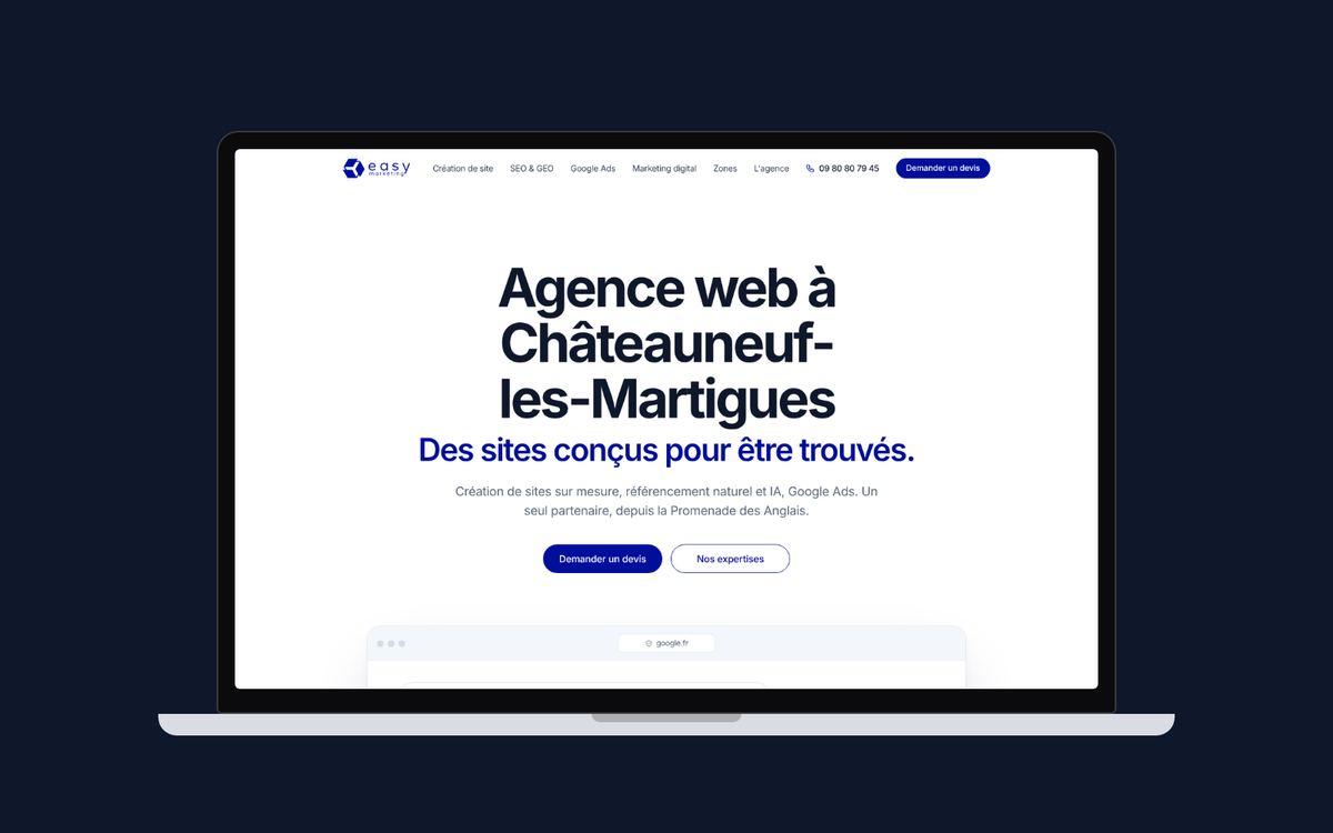 Agence web à Châteauneuf-les-Martigues