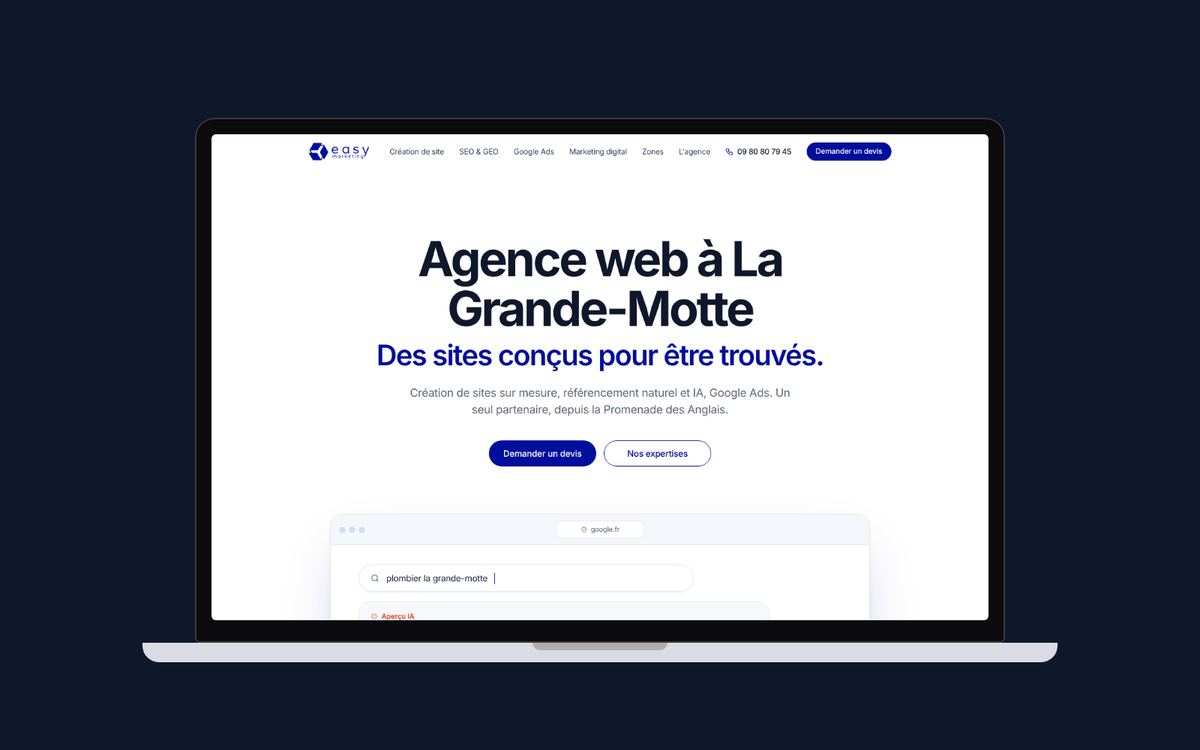 Agence web à La Grande-Motte