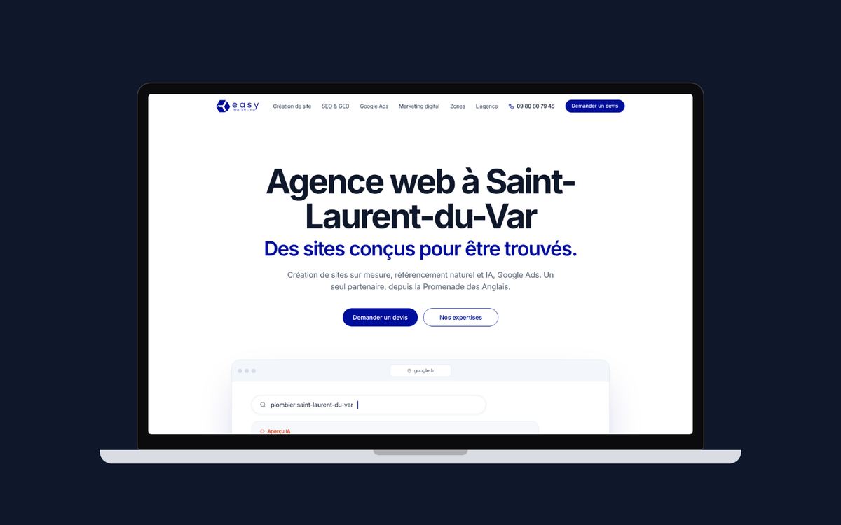 Agence web à Saint-Laurent-du-Var
