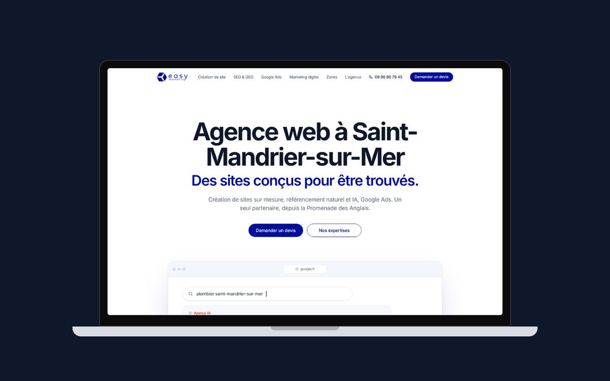 Agence web à Saint-Mandrier-sur-Mer
