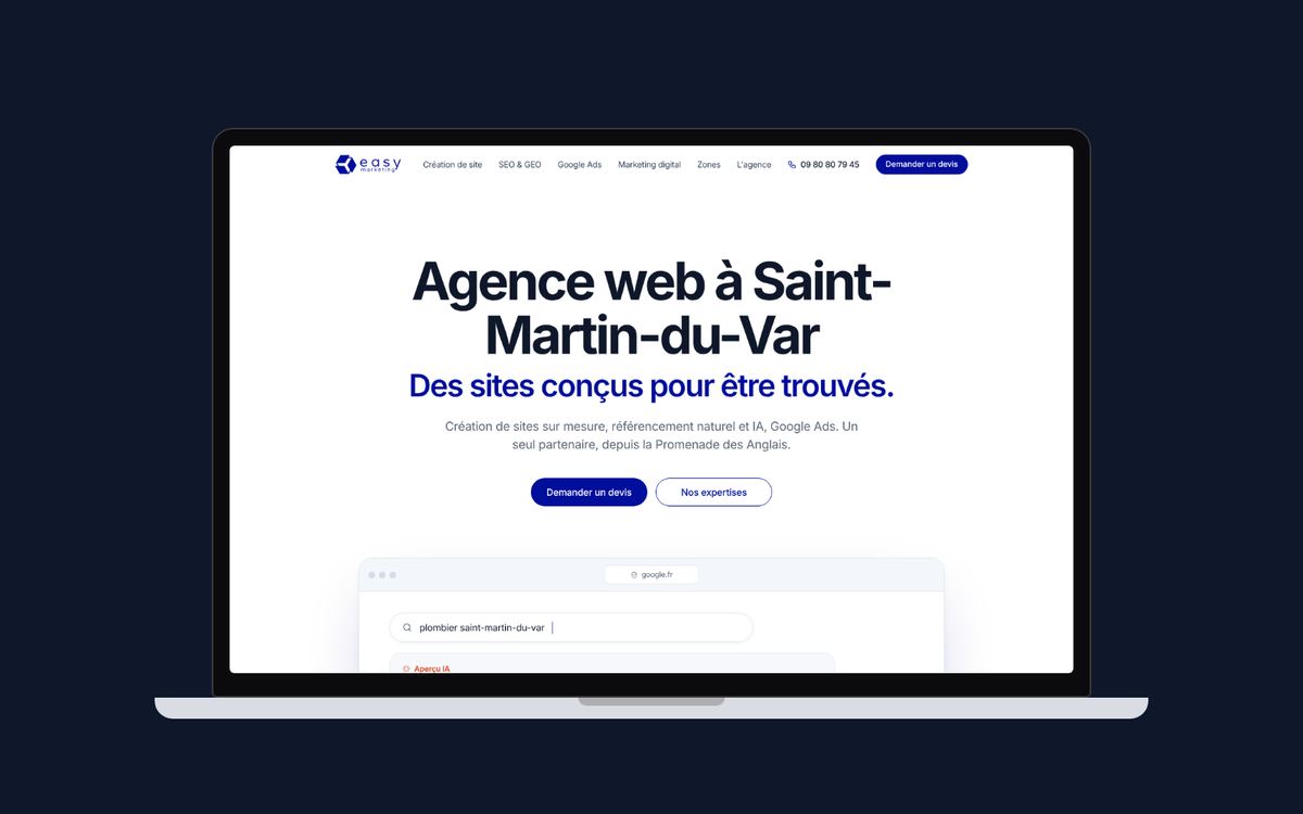 Agence web à Saint-Martin-du-Var