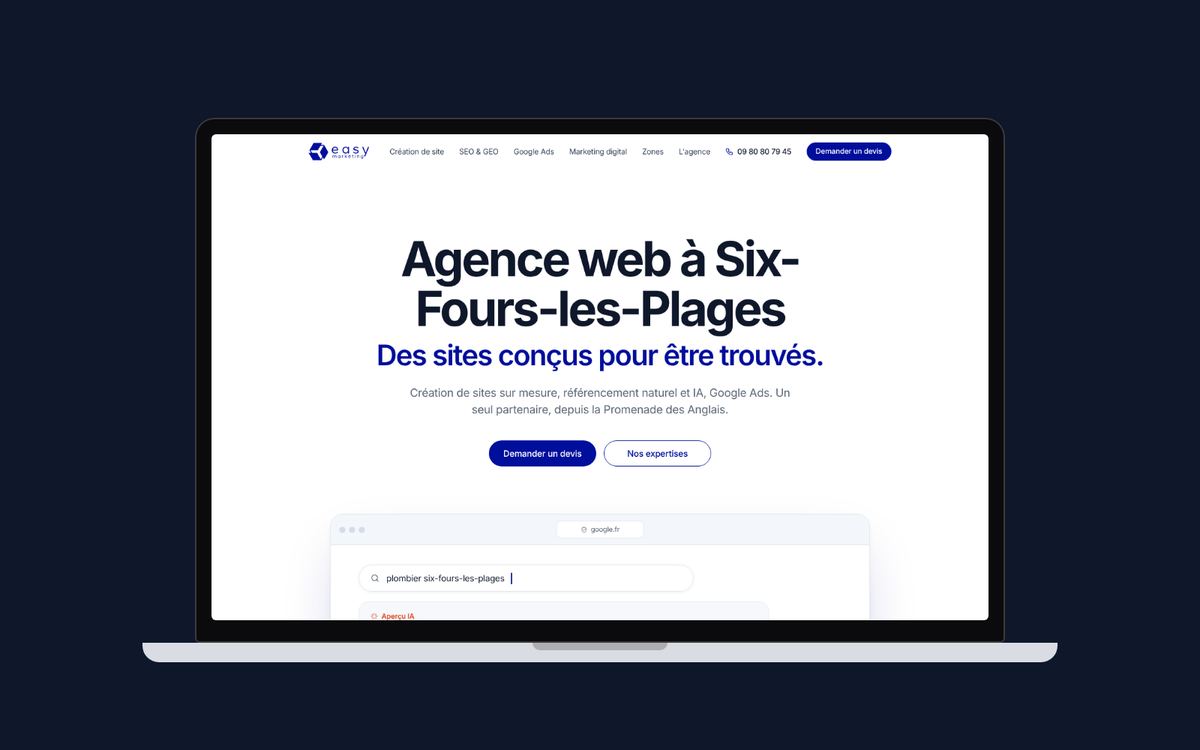 Agence web à Six-Fours-les-Plages