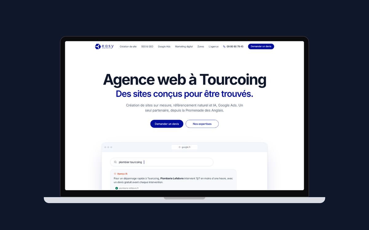 Agence web à Tourcoing