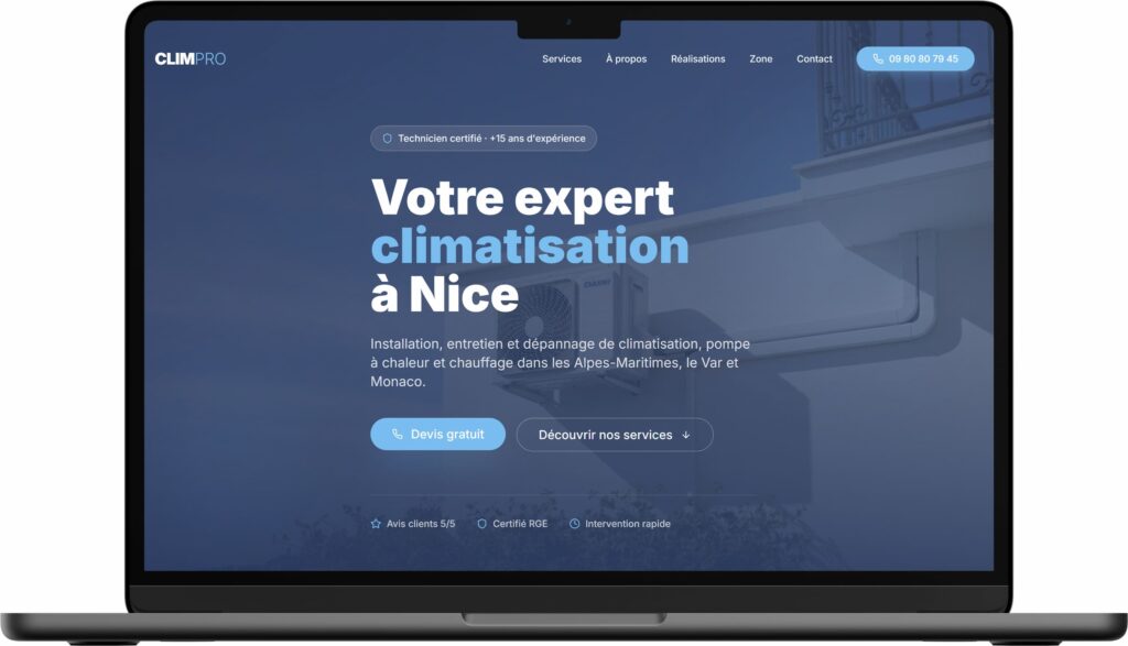 Site web création group easy marketing